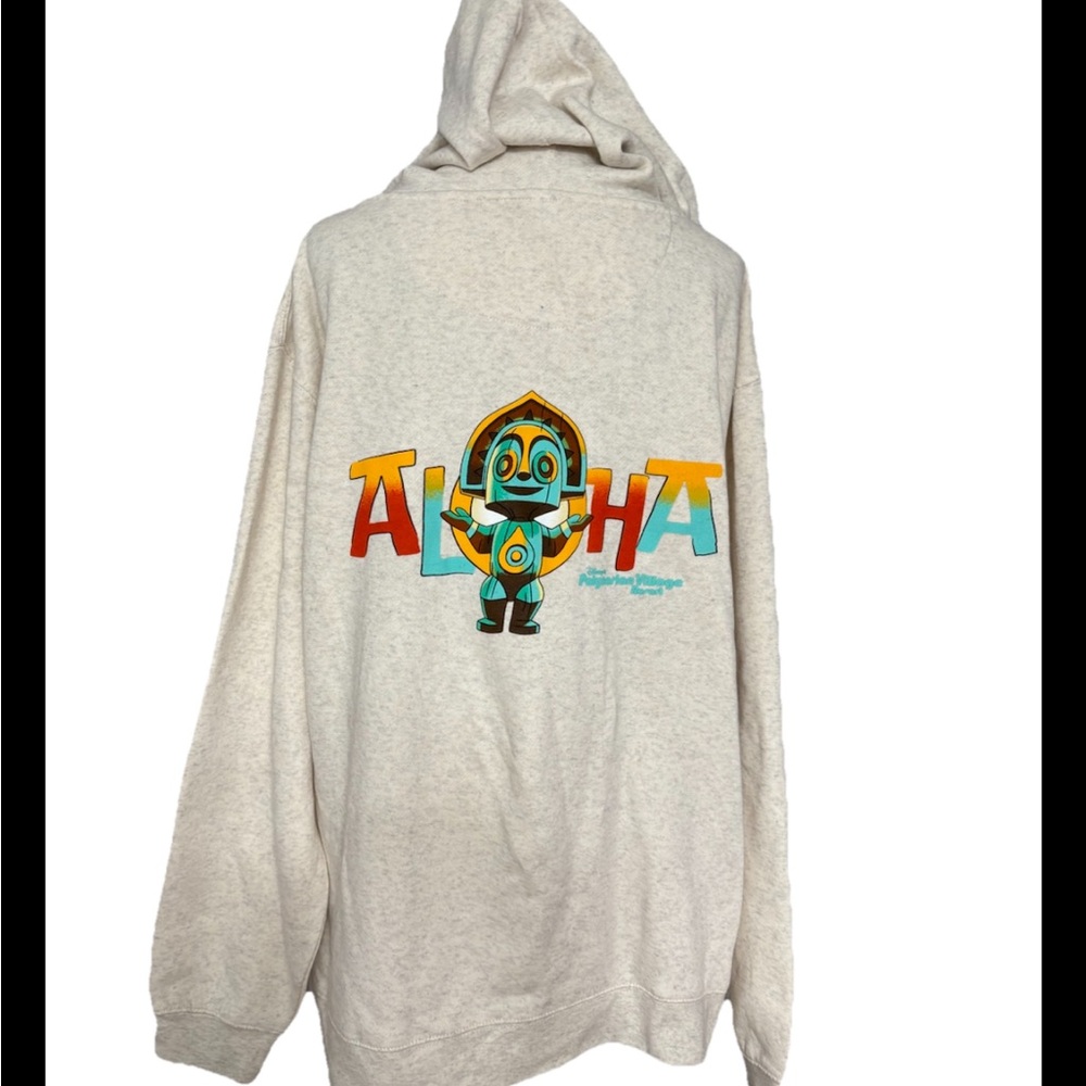 Disney Parks Polynesian Village Resort Zip-Up Hoodie for xl